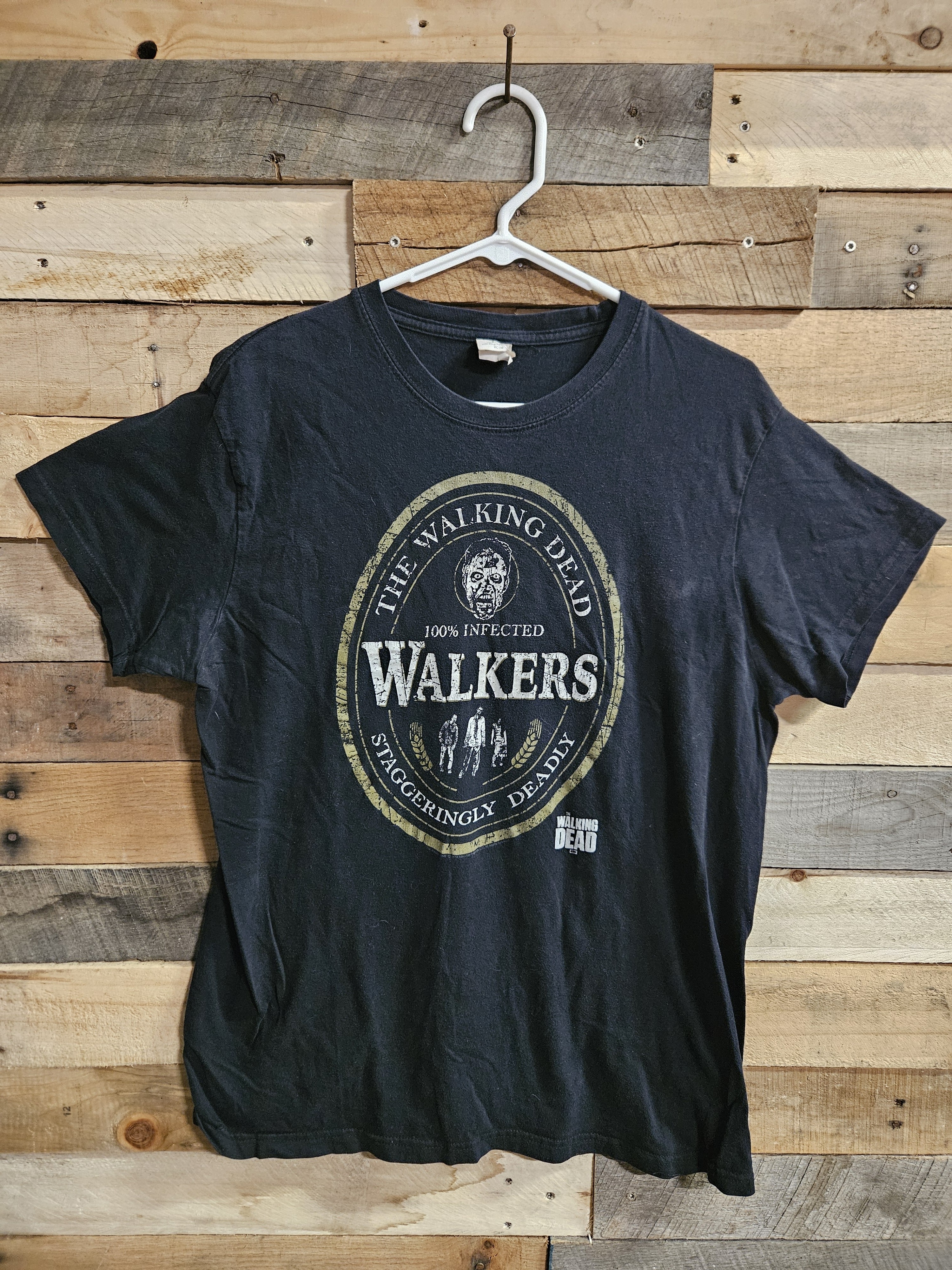 Black Walkers Graphic Shortsleeve Tee